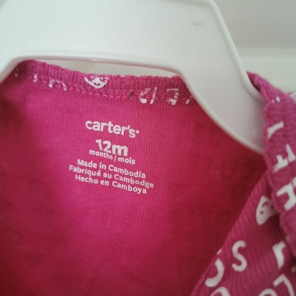 5/$10 Carter's 3m short sleeve onesie - Picture 3 of 4